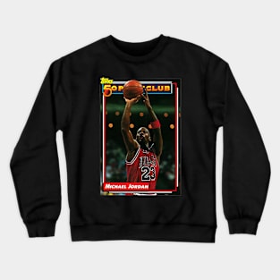 BASKETBALLART -JORDAN CARD 42 Crewneck Sweatshirt